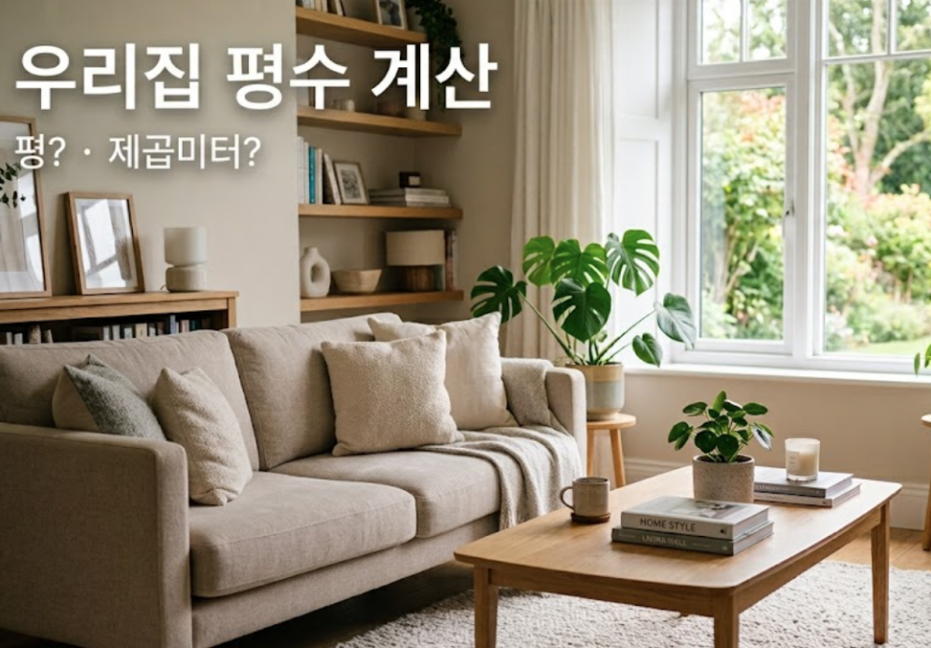 전용면적,공급면적,아파트 평수계산법