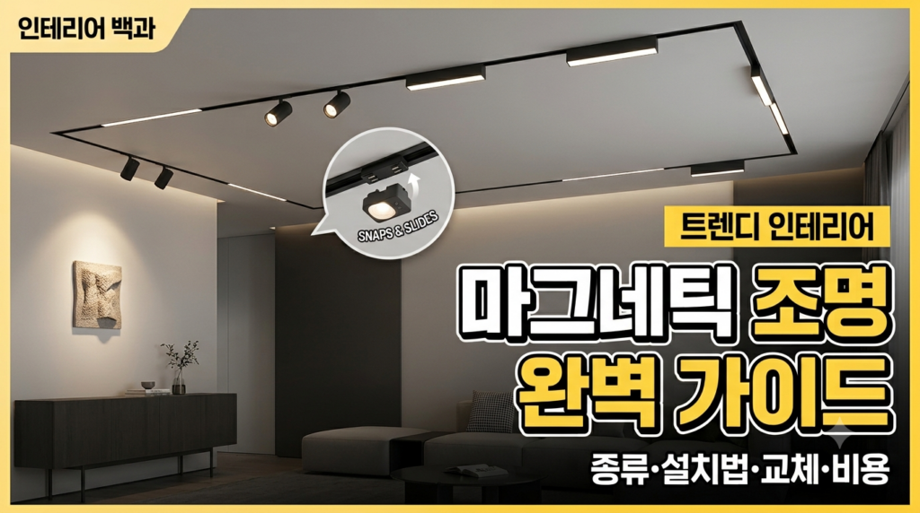 마그네틱 조명