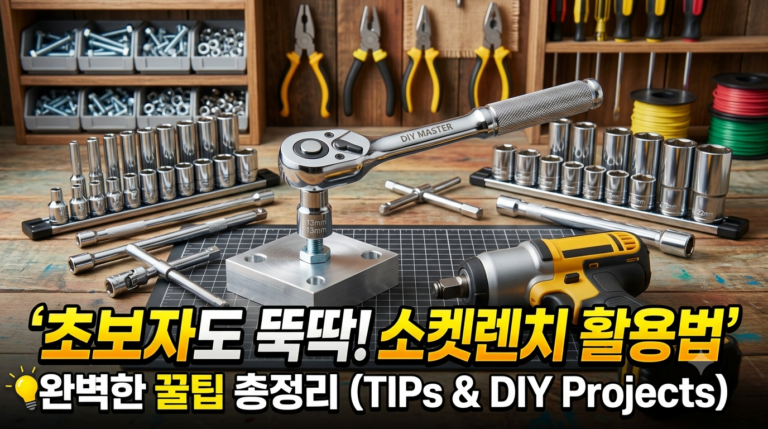 소켓렌치 완벽 가이드: 드라이브 규격, 소켓 사이즈 종류부터 셀프 정비 활용법까지 12 socketlench