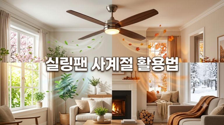 실링팬 겨울에도 사용 가능한가요? 6 wintersiling